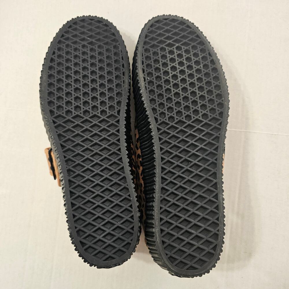 VANS Mary Jane Creeper Shoe in Leopard Brown/Black Size M11.5/W13 - Picture 5 of 6